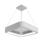 Modern Bladeless Ceiling Fans Lights Inverter Ceiling Fan with Chandelier LED - Ceiling Lamp