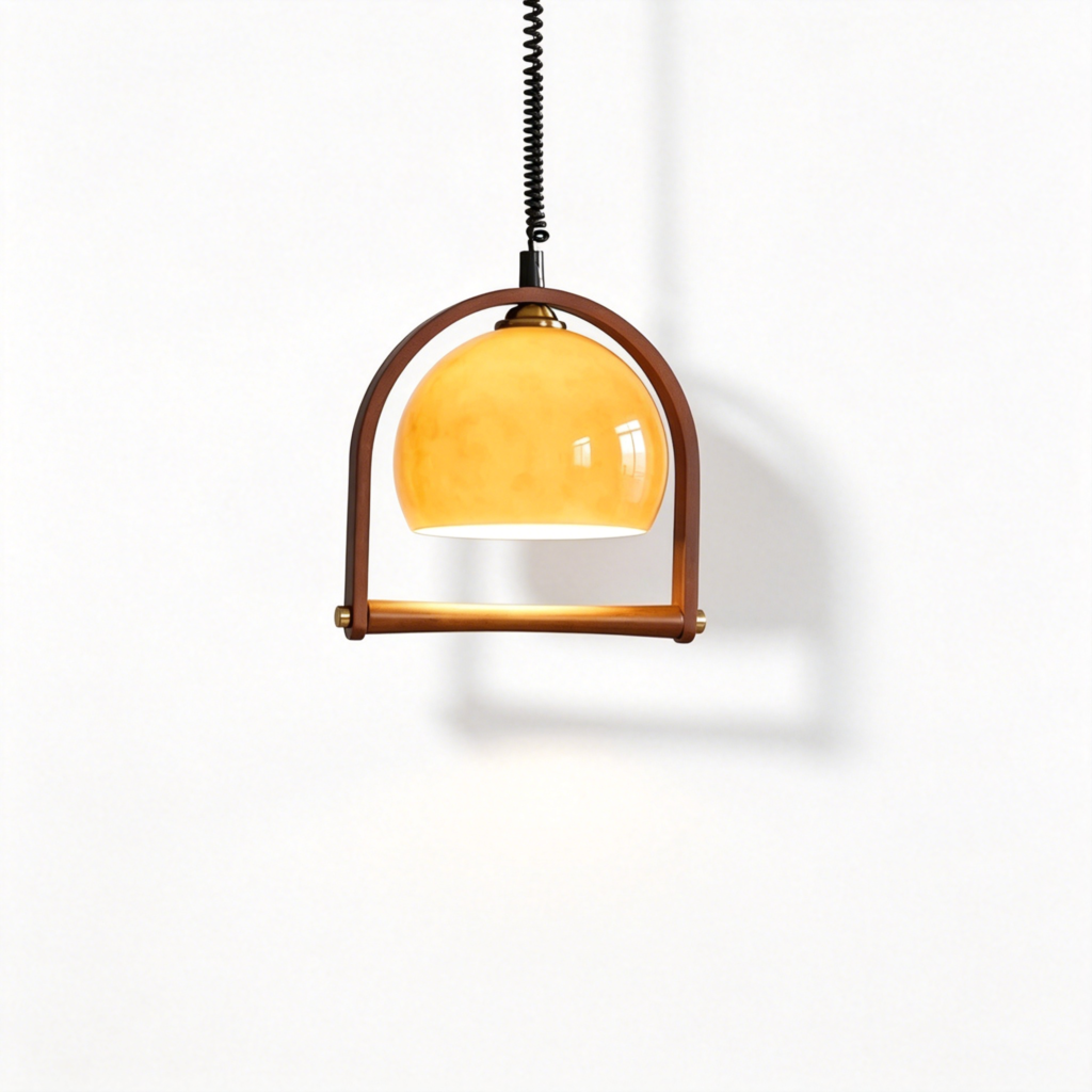 Vintage Cream Glass Adjustable Pendant Light - Accessories