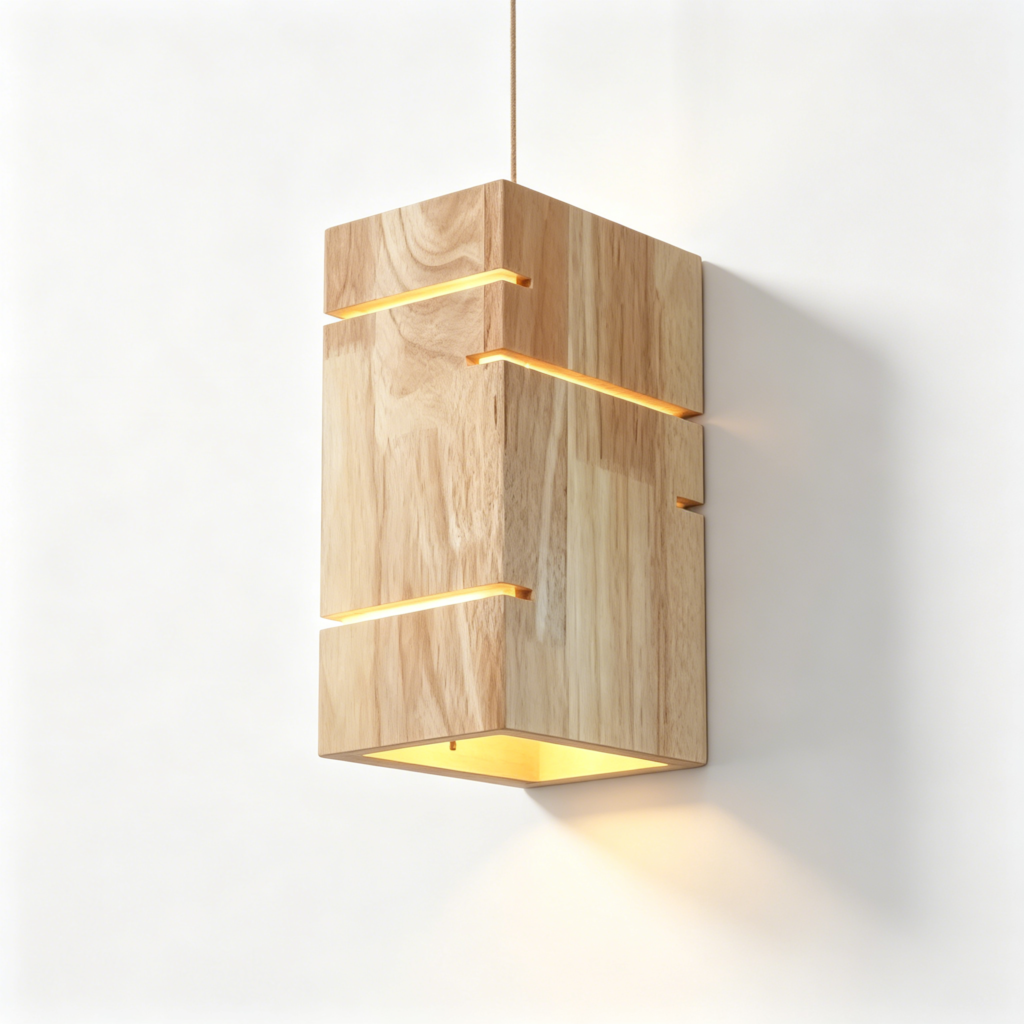 Wabi-Sabi Wooden Wall Lamp - Accessories