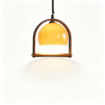 Vintage Cream Glass Adjustable Pendant Light - Accessories