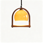 Vintage Cream Glass Adjustable Pendant Light - Accessories