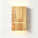 Wabi-Sabi Wooden Wall Lamp - Accessories
