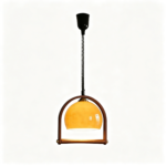 Vintage Cream Glass Adjustable Pendant Light - Accessories