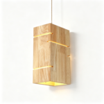 Wabi-Sabi Wooden Wall Lamp - Accessories