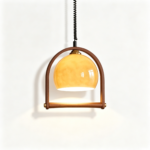 Vintage Cream Glass Adjustable Pendant Light - Accessories