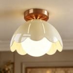 New French Vintage Cream-Style Ceiling Light - Accessories