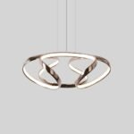 Artistic Curved Flower Shaped LED Modern Chandelier Hanging Lamp Pendant Light - Pendant Lamp
